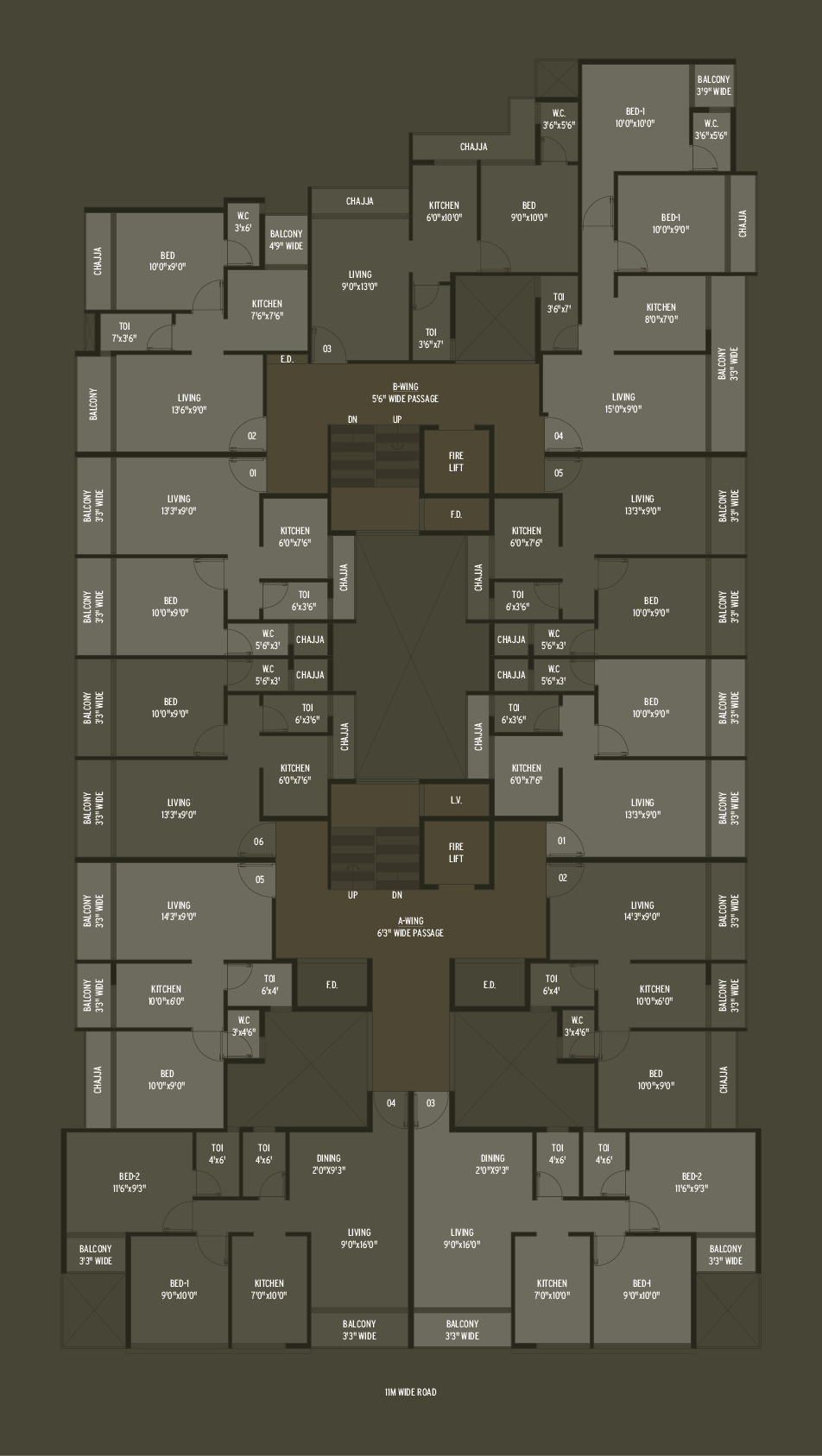 Typical Floor Plan